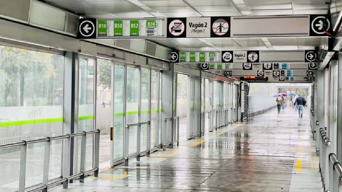 Estación Virrey de Transmilenio vuelve a entrar en operación